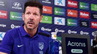 Simeone, sobre la polémica con Vinicius: "Esta es la sociedad que tenemos"