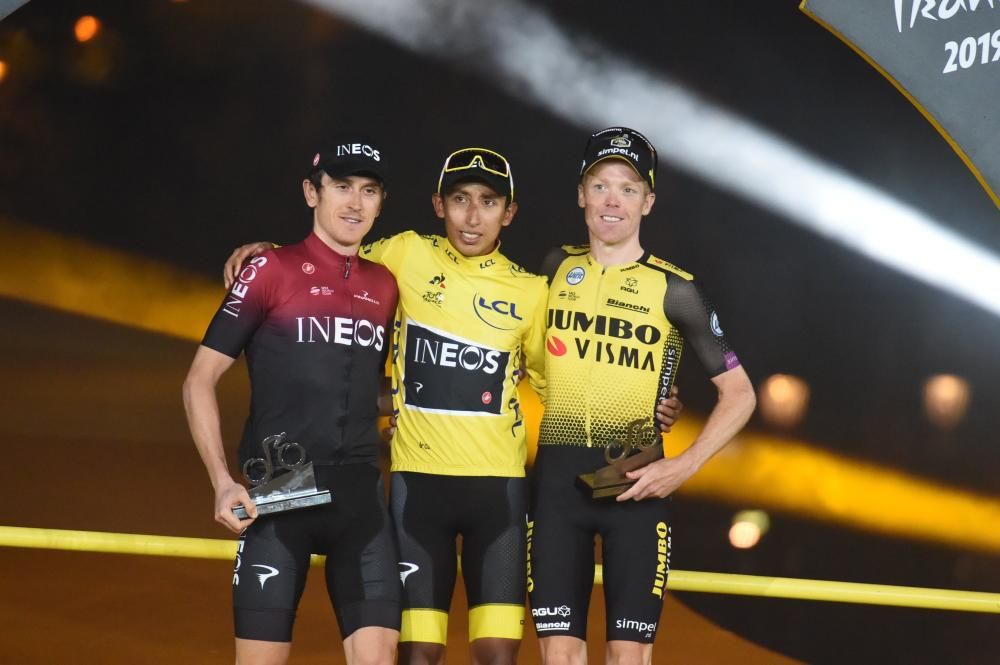 Egan Bernal, campeón del Tour de Francia