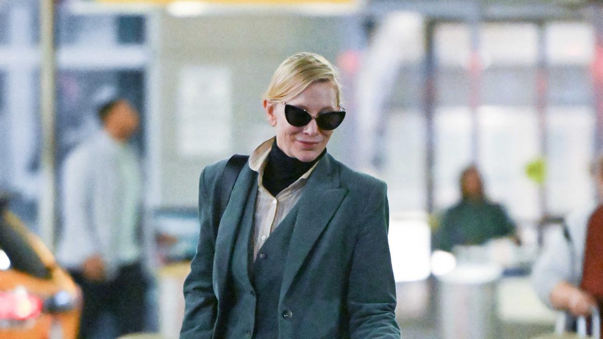 Cate Blanchett derrocha estilo vestida de Mango