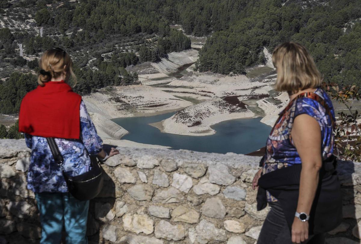 Así están los pantanos de la Marina Baixa Así están los pantanos de la Marina Baixa