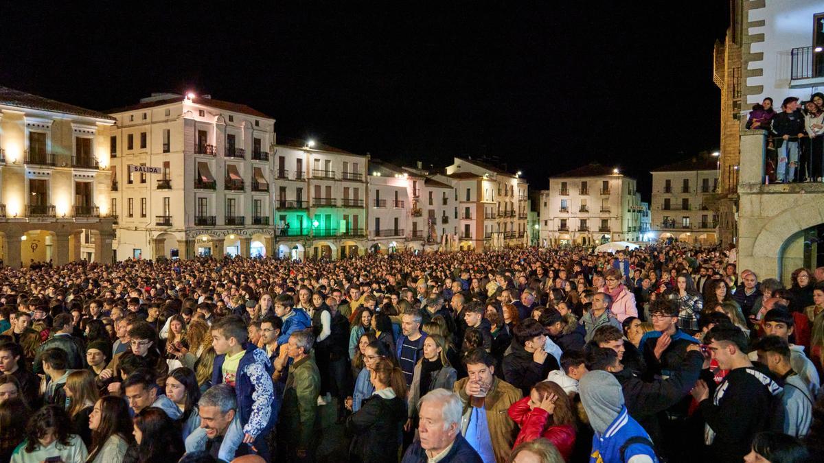 Los 40 Pop en Cáceres.