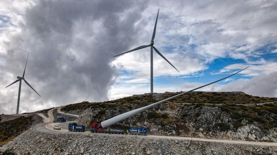 Parque eólico de Siemens Gamesa en Grecia.