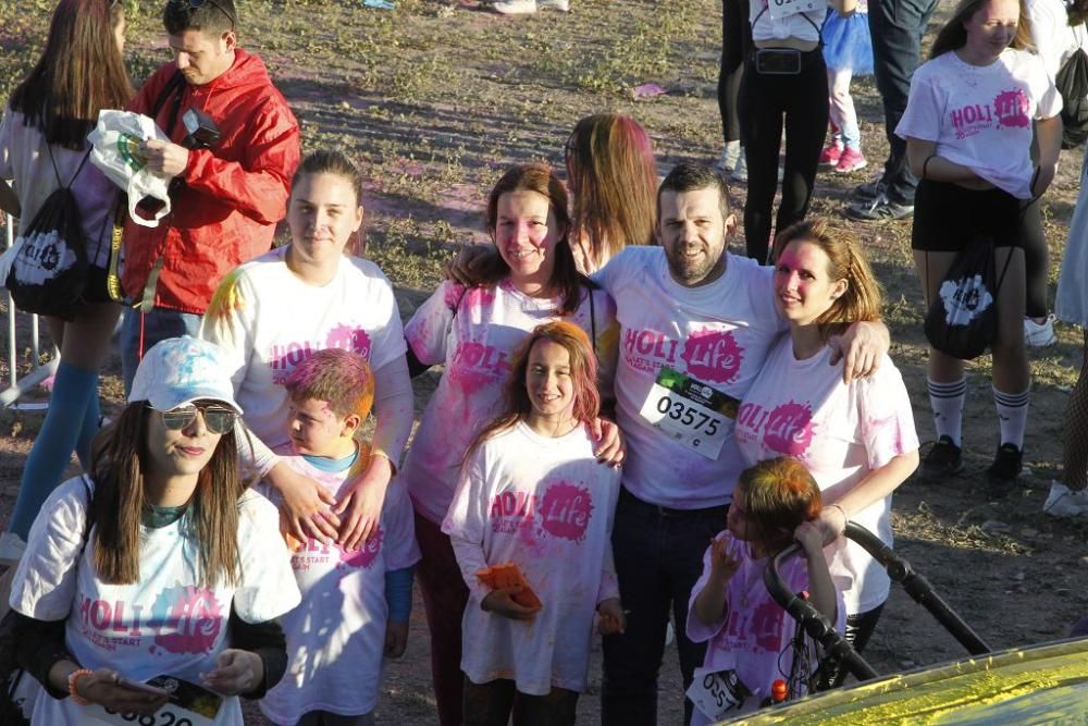 Sexta edición de la Holi Run en Cabezo de Torres