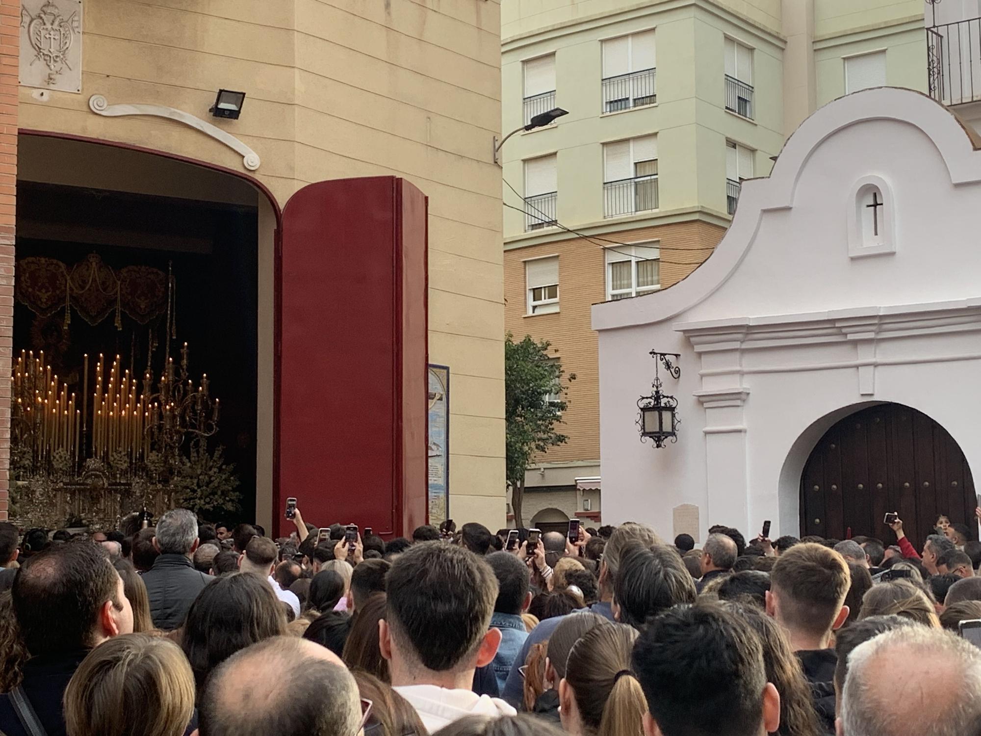 La cofradía de Zamarrila se quedó sin salir este Jueves Santo de 2024.