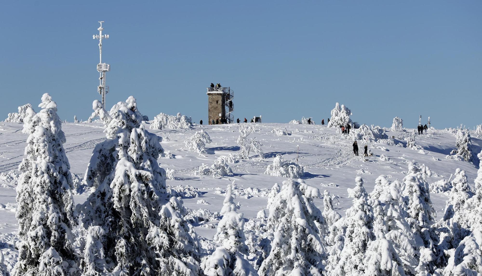 FOTOS | Grandes nevadas en Alemania