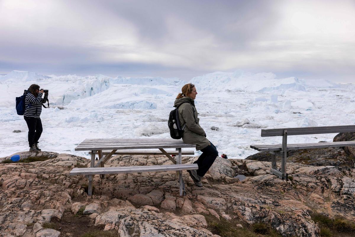 El espectáculo de los icebergs en Groenlandia.