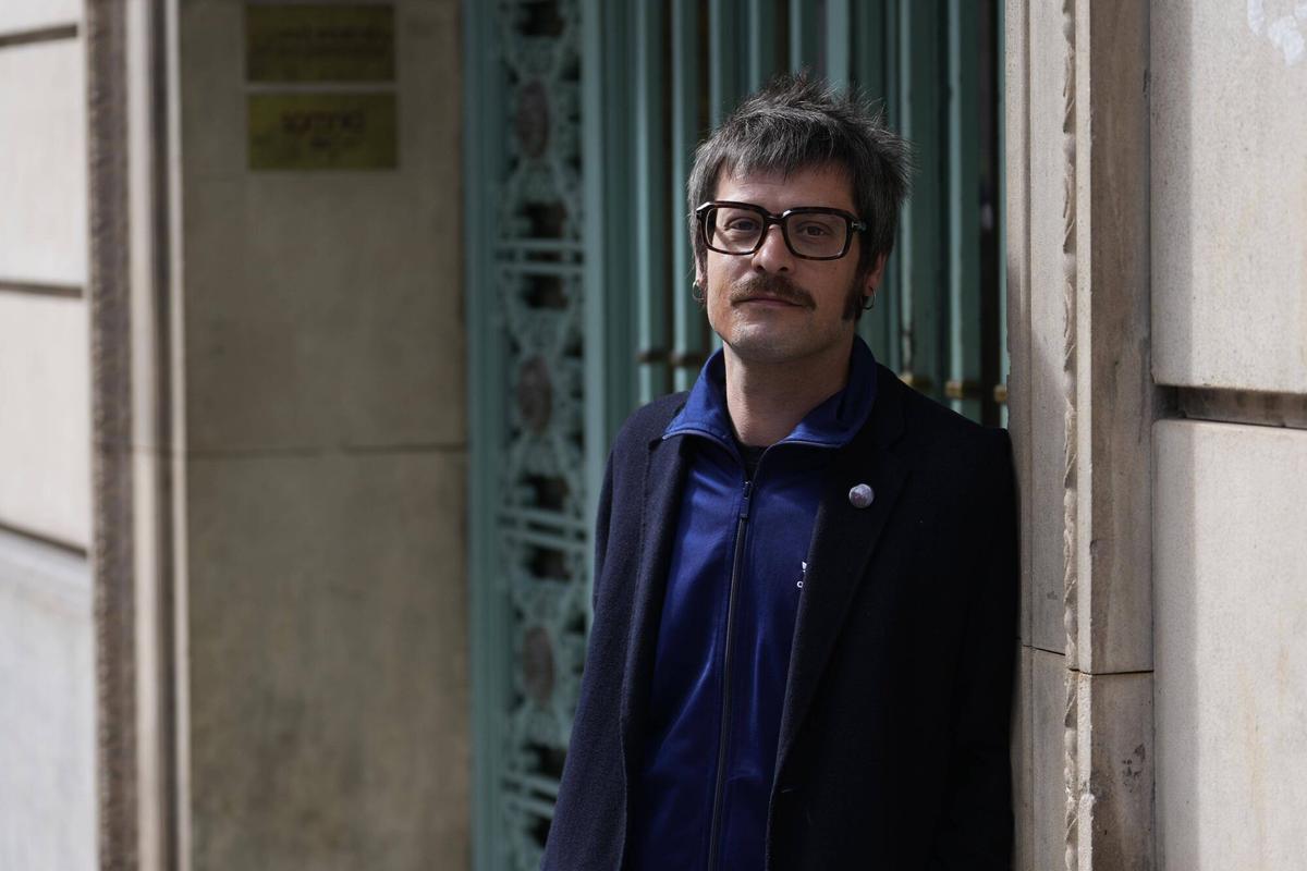 Barcelona 04/03/2025 Premi Finestres En la foto, : Ferran Grau , premio narrativa catalana Fotografía de Ferran Nadeu