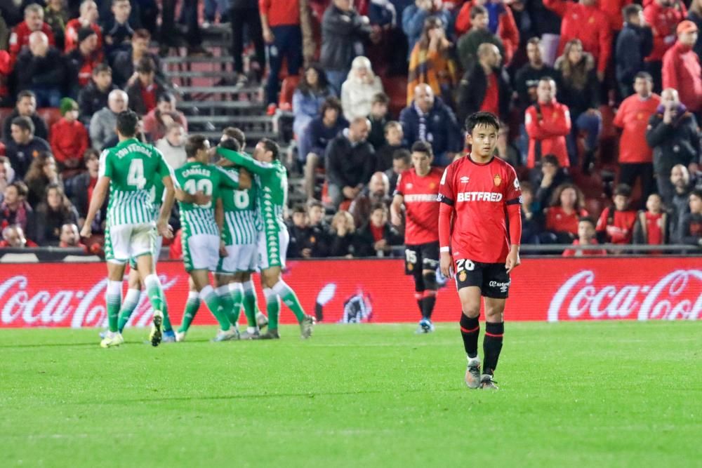 El RCD Mallorca también falla en casas contra el Betis