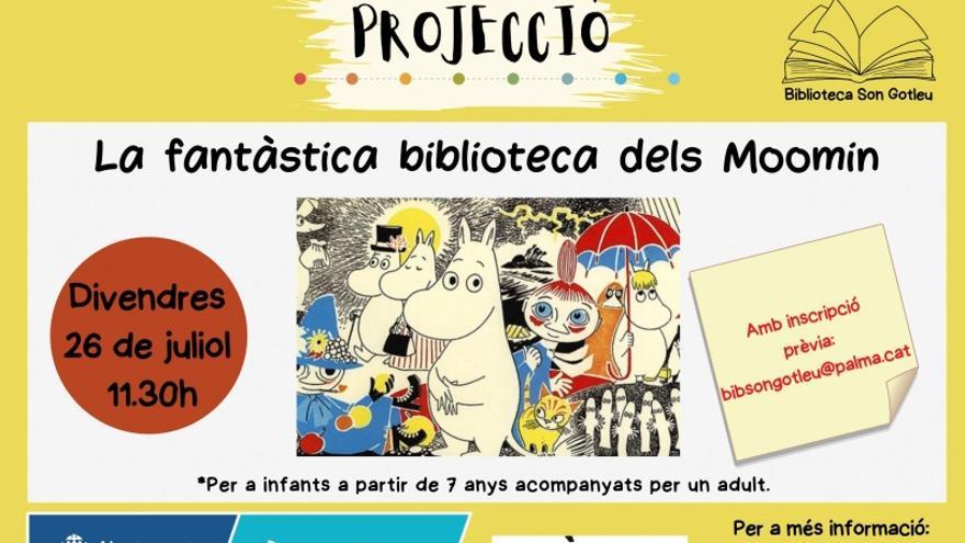 Pel·lícula: La fantàstica biblioteca dels Moomin, a càrrec dAtlàntida Mallorca Film Fest