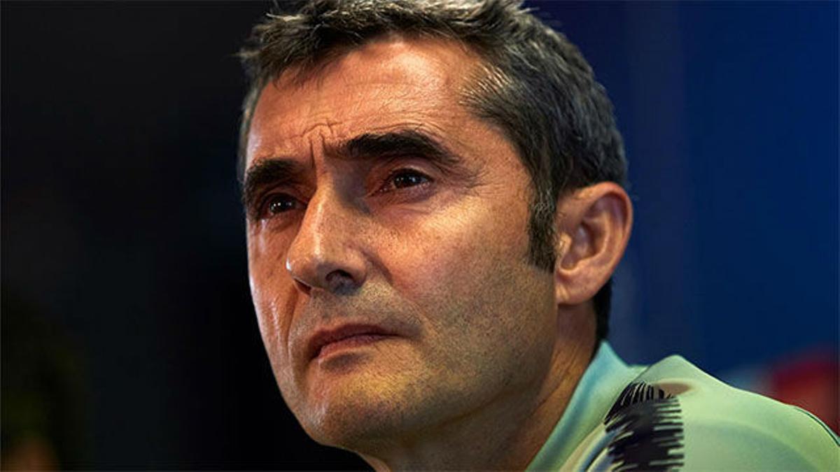 Valverde no despejó las dudas sobre la posible titularidad de Dembélé