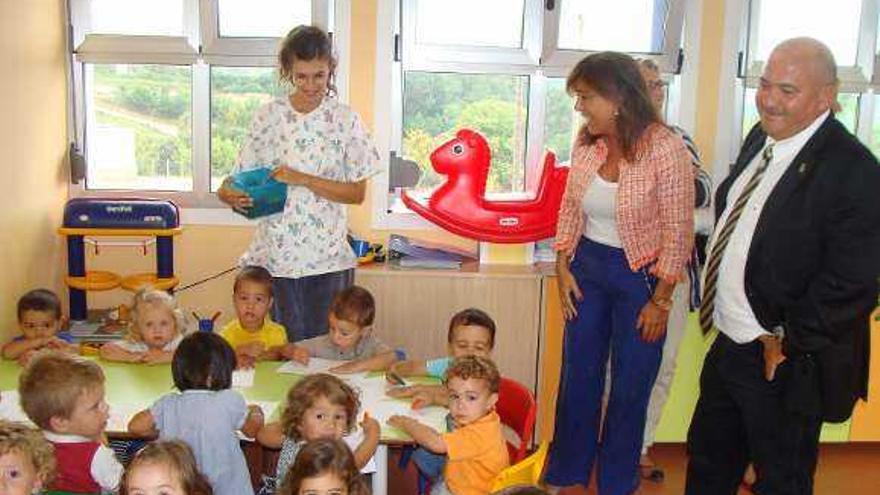 Beatriz Mato y Santiso, en la escuela infantil el pasado verano. / la opinión