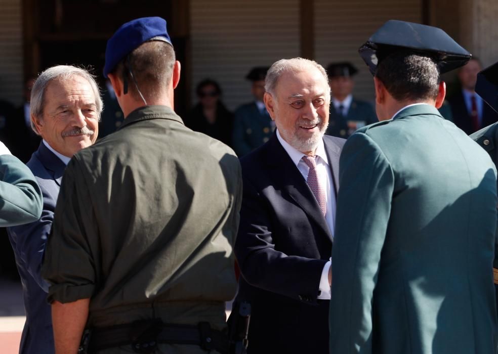 Acto del Día de la Hispanidad en el cuartel de El Rubín, en Oviedo