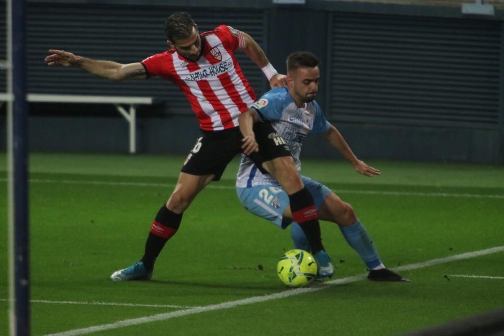 Partido de la Liga SmartBank: Málaga CF - Logroñés.