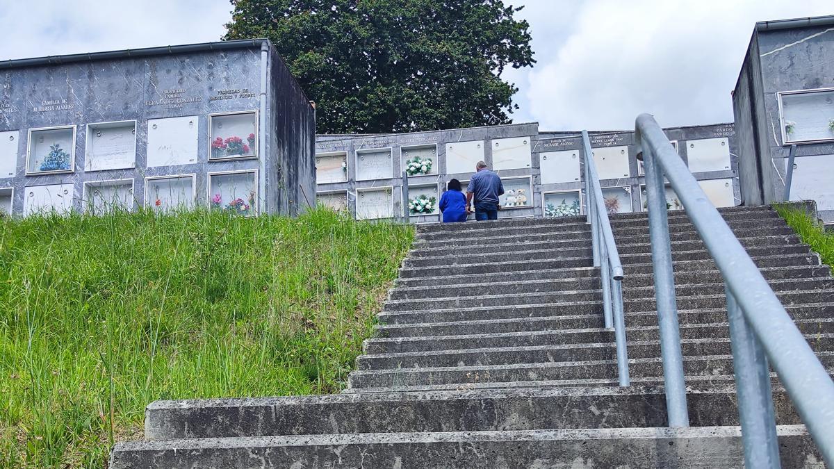 El camposanto de Grado, en imágenes