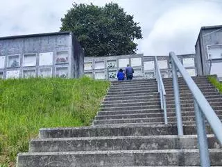 El camposanto de Grado, en imágenes
