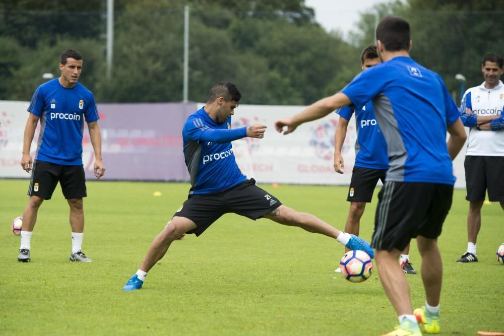 Entrenamiento del Oviedo