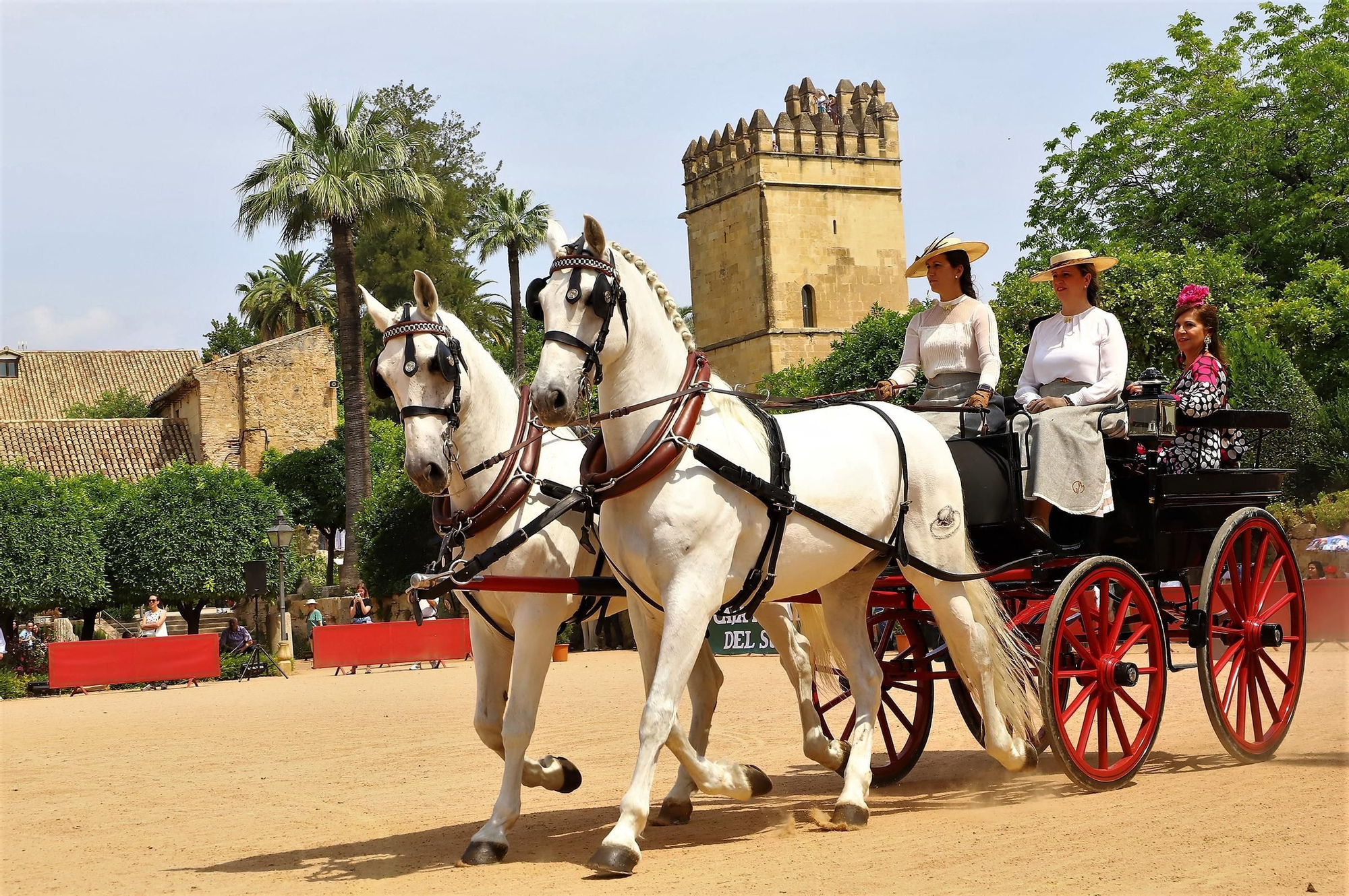 Carruajes y misa en honor de Nuestra Señora de la Salud