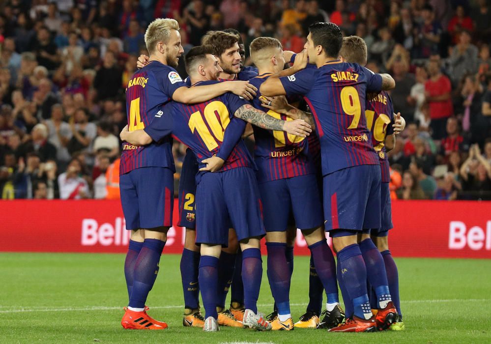 Les millors imatges del Barça - Màlaga (2-0)