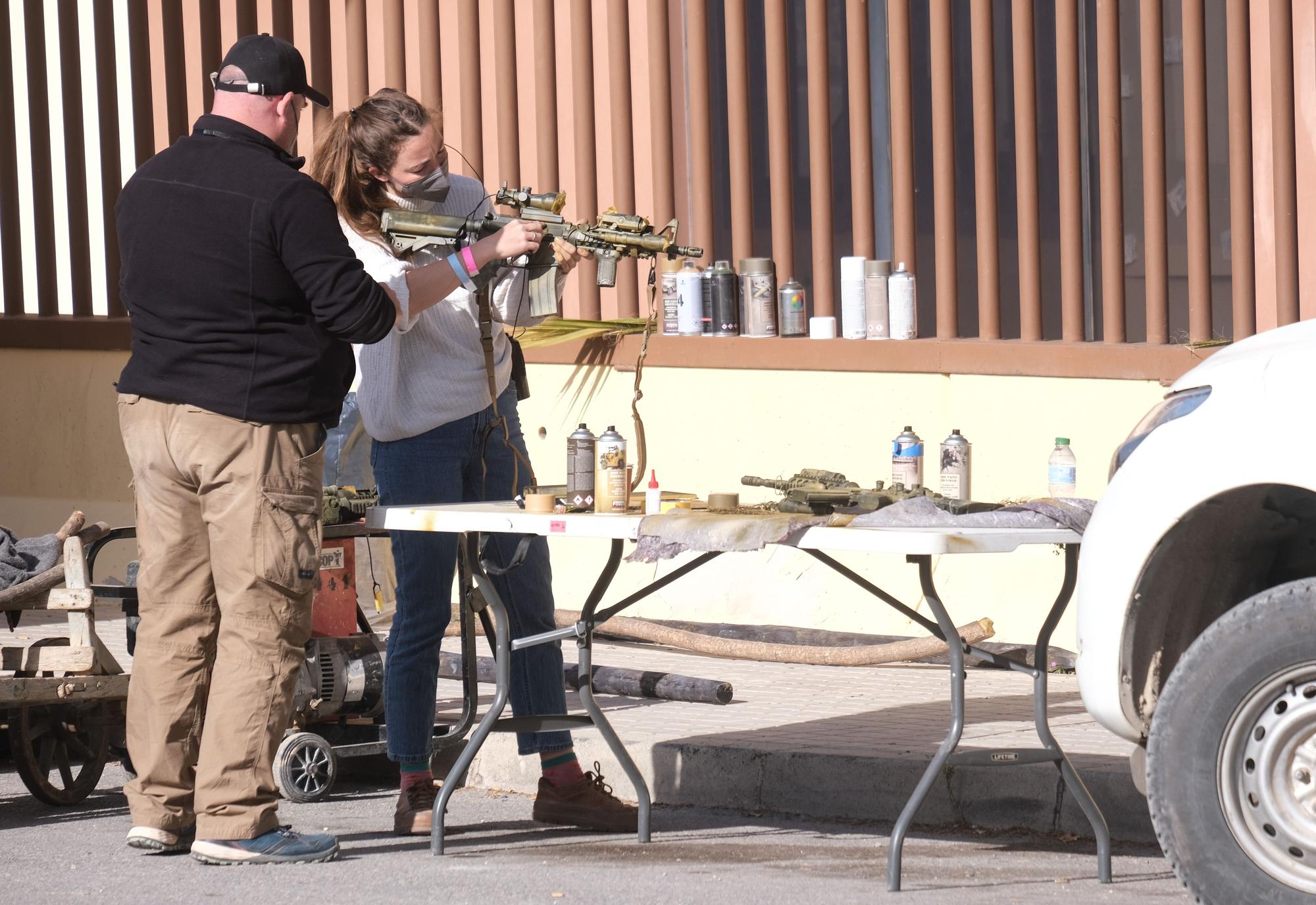 Sax se convierte en Afganistán en una película de Hollywood