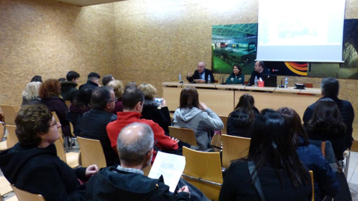 La presentación del documental en Gavà.