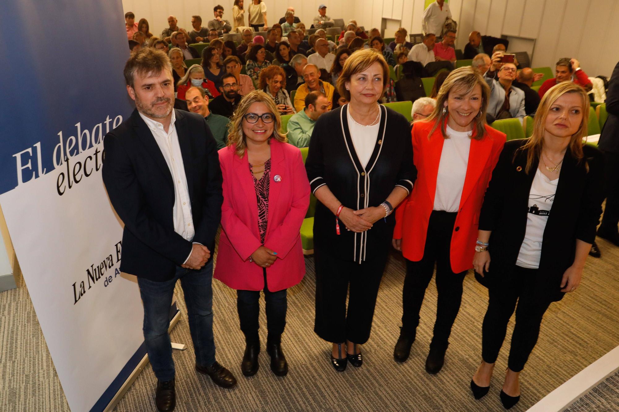 EN IMÁGENES: Así fue el debate electoral organizado por LA NUEVA ESPAÑA en Avilés