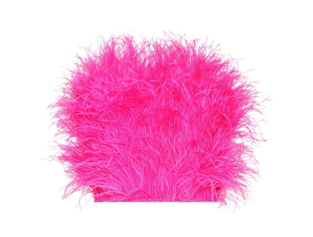 El top con plumas de The Attico