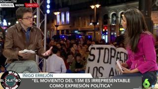 Tensión en la emisión de 'El objetivo' desde la Puerta del Sol