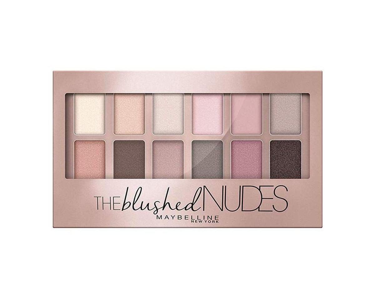 Maybelline New York Paleta de Sombras de Ojos The Blushed Nudes