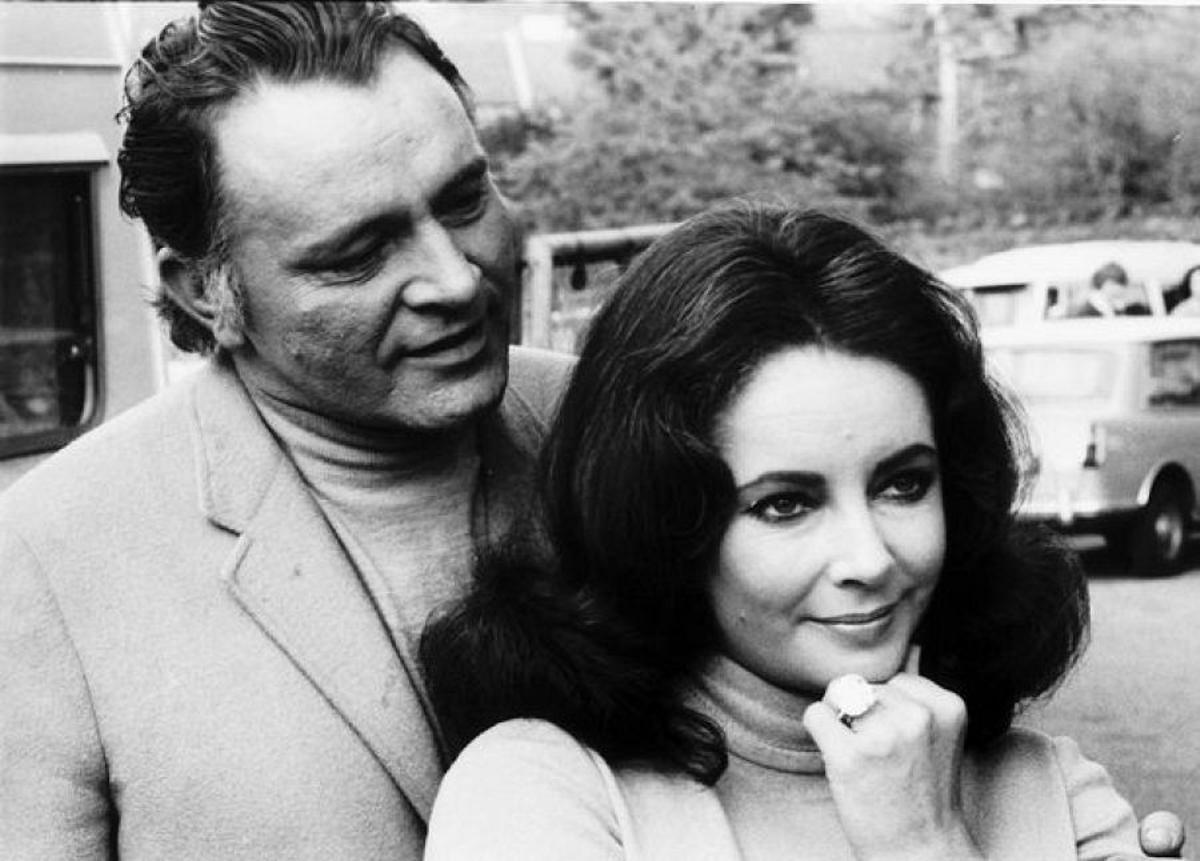 Elizabeth Taylor y Richard Burton, en una imagen de archivo