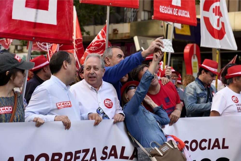 Manifestación del 1 de Mayo en Murcia