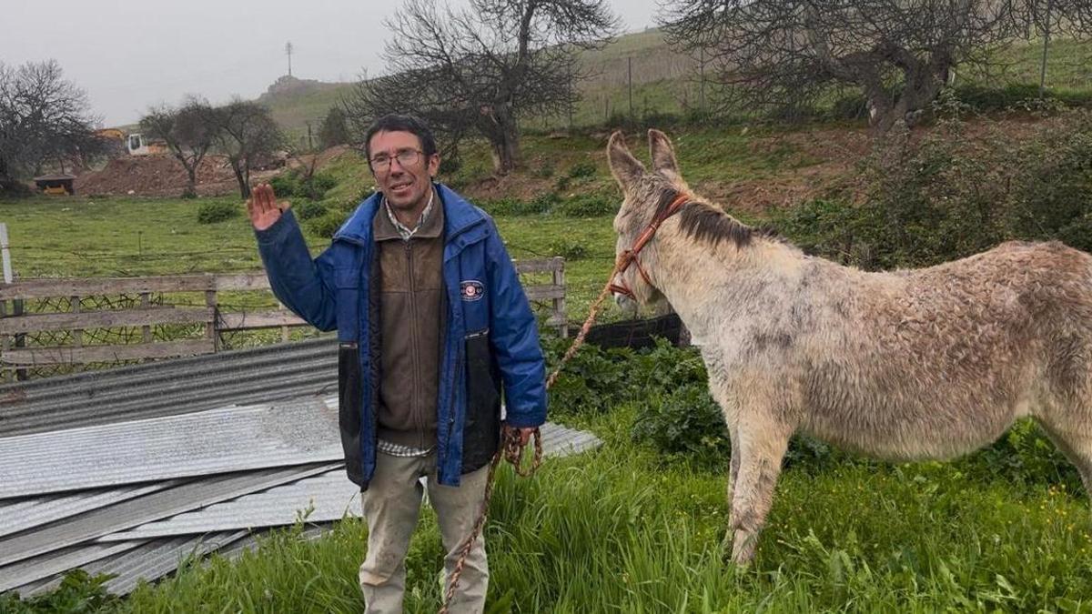 Vídeo | Pedro Moreno reivindica que las máquinas no destrocen las huertas de la Ribera del Marco de Cáceres
