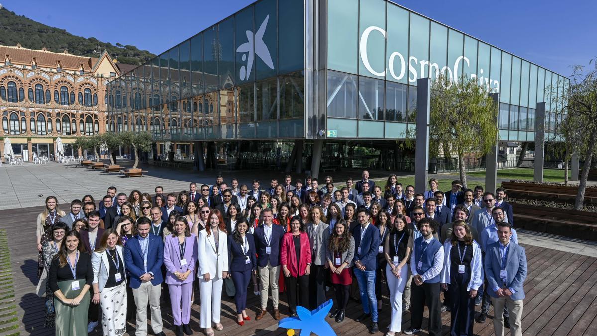 Las becas se entregaron en el Museo de la Ciencia CosmoCaixa