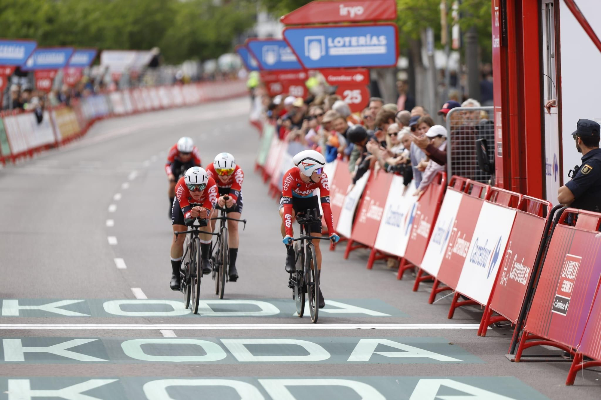 Primera etapa de La Vuelta a España Femenina en València