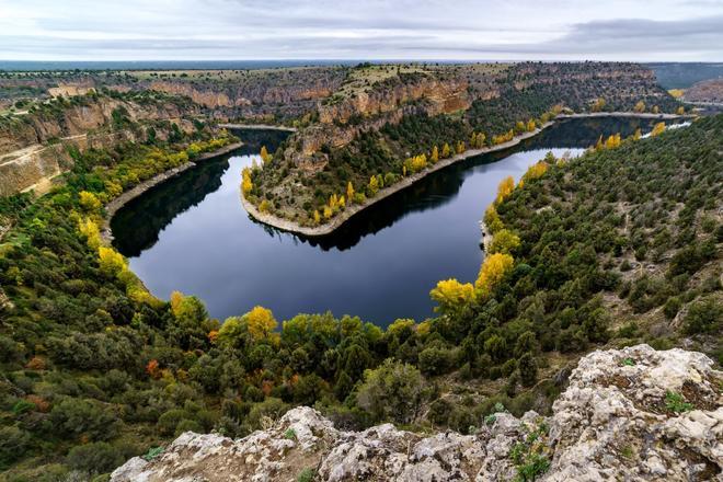 Hoces del Duratón, Sepúlveda, pueblos bonitos españoles en otoño