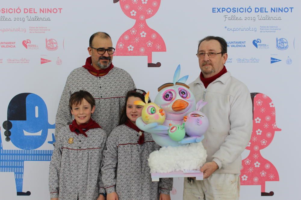 Primera jornada de entrega de Ninots en las Fallas 2019