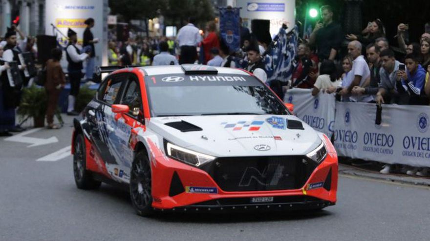 Potente equipo Hyundai con los i20N Rally2 de López, Ares y Pernía