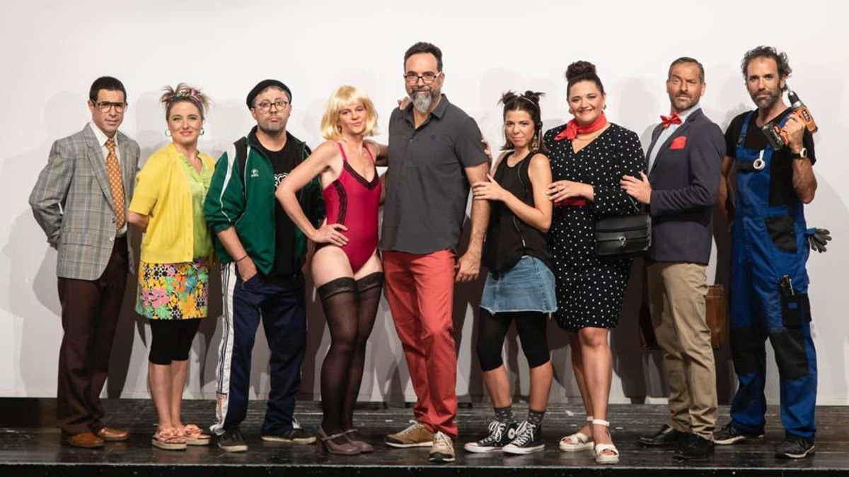 Actors i actrius que protagonitzen &quot;Pel davant i pel darrera&quot;