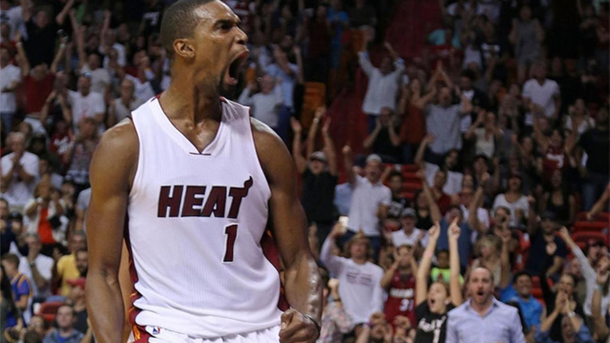 Chris Bosh quiere volver lo antes posible con Miami tras sus problemas sanguíneos