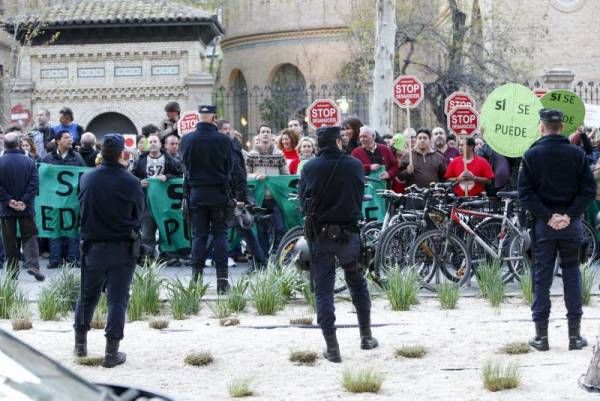 Protesta de Stop Desahucios