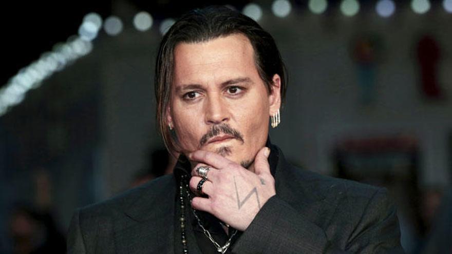 El actor Johnny Depp.