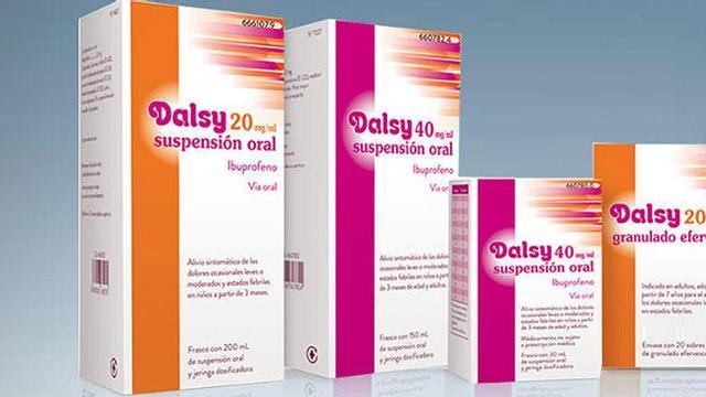 Cajas del medicamento Dalsy.