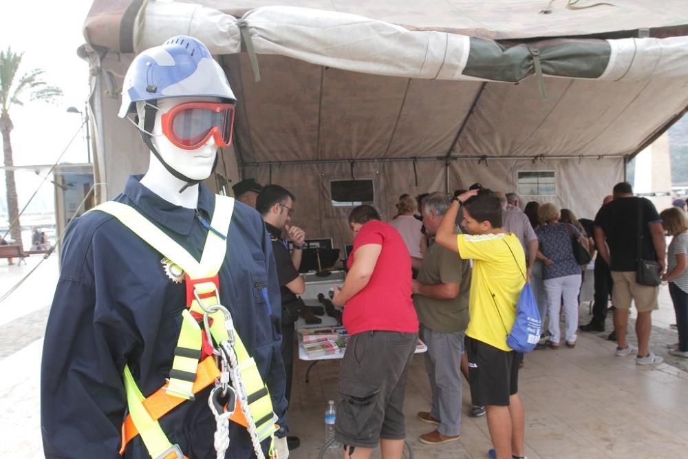 La Policía Nacional celebra su patrón con un simul