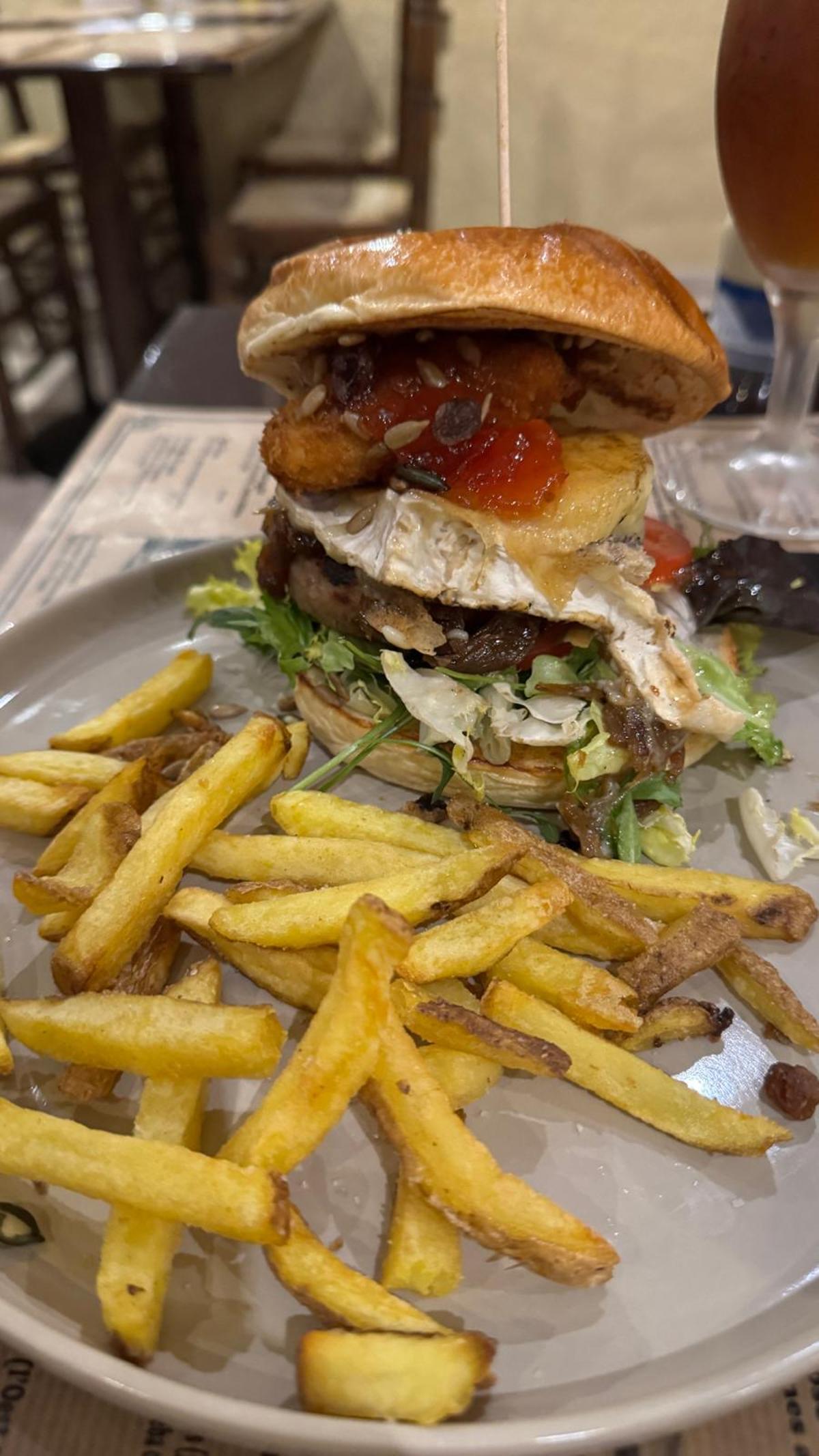 L'hamburguesa Belle Star.