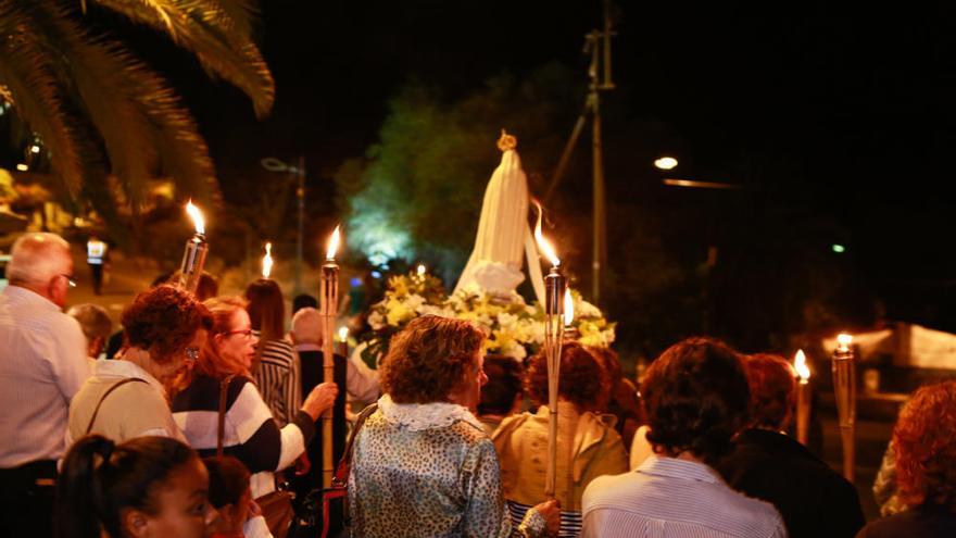 Procesión de las Antorchas en honor a la Virgen de Fátima