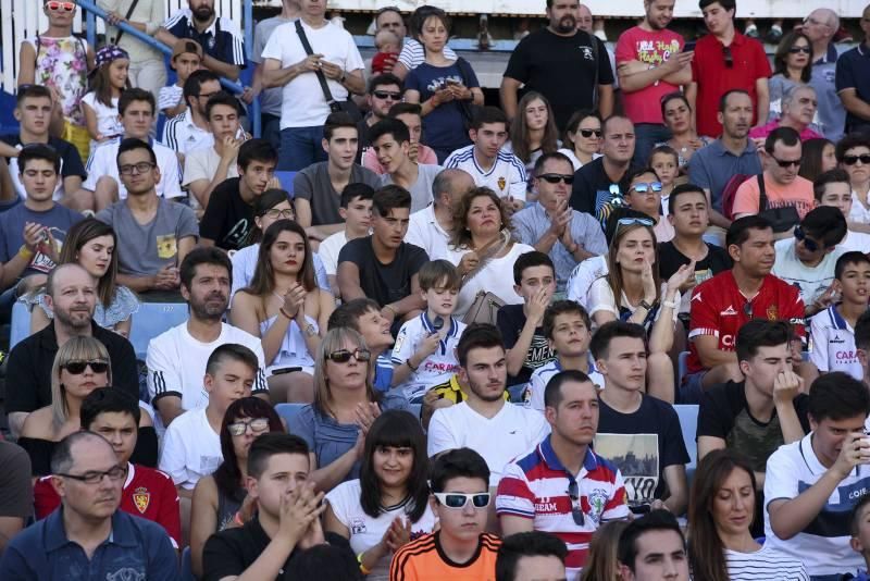 Presentación de la nueva equipación del Real Zaragoza para esta temporada