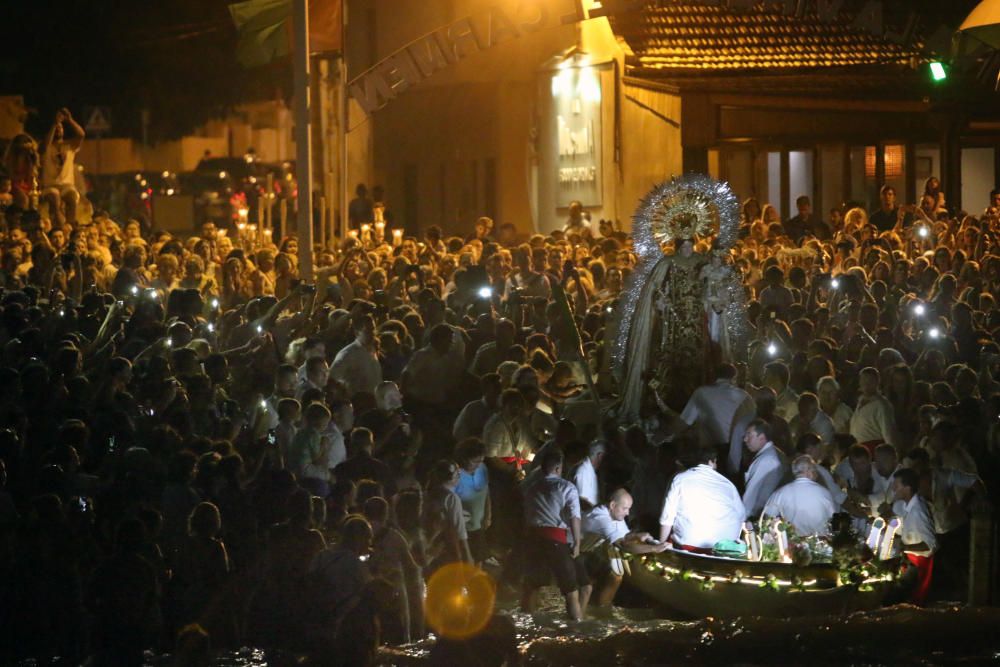 Procesión de la Virgen del Carmen en Pedregalejo