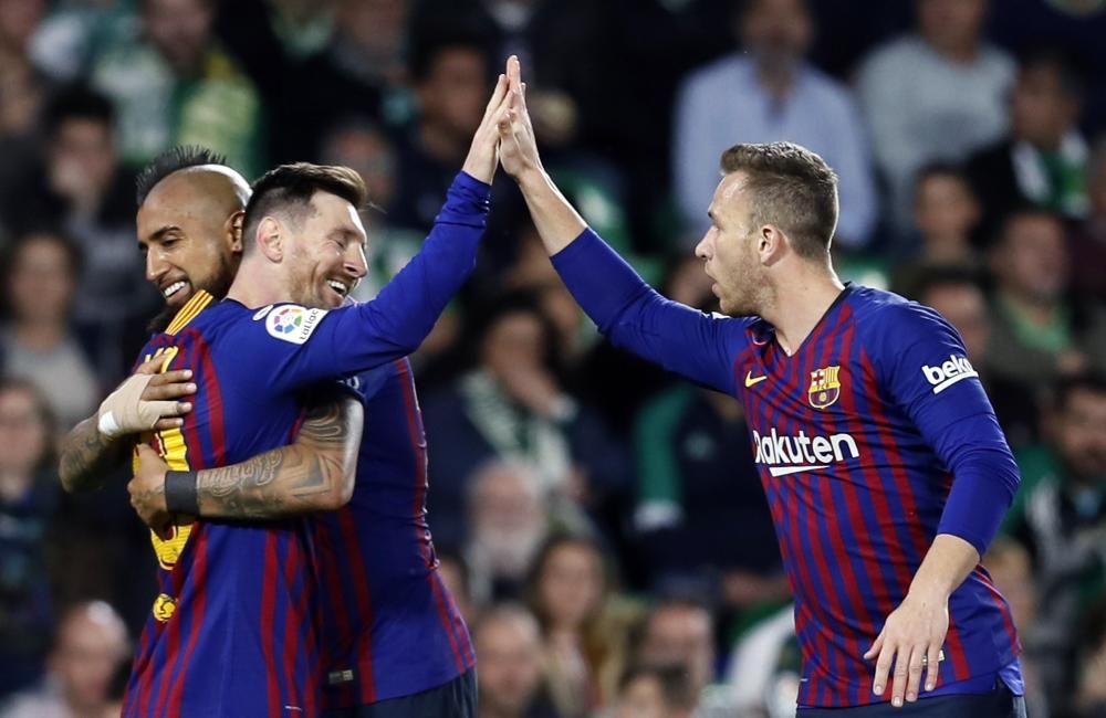 Les imatges del Betis - Barça