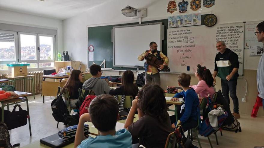 Máis de 1.500 estudantes de Moaña afrontan o reto de vivir en galego durante 21 días