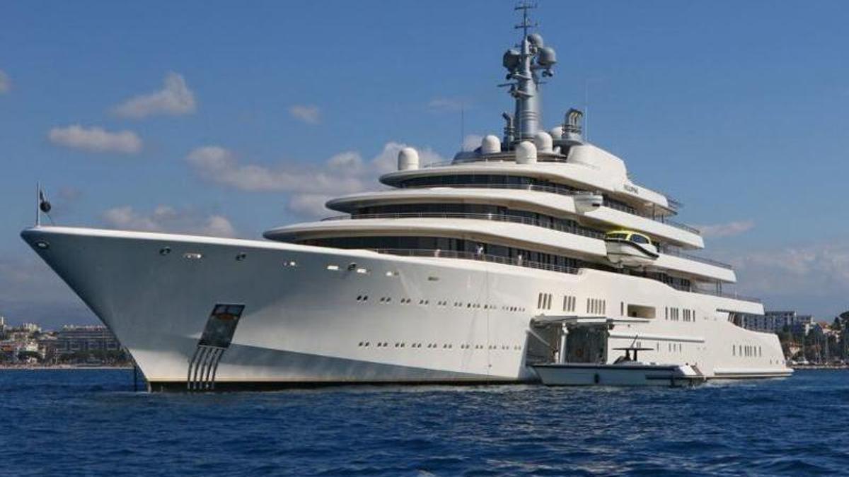 El megayate Mayan Queen IV, valorado en 150 millones de euros.