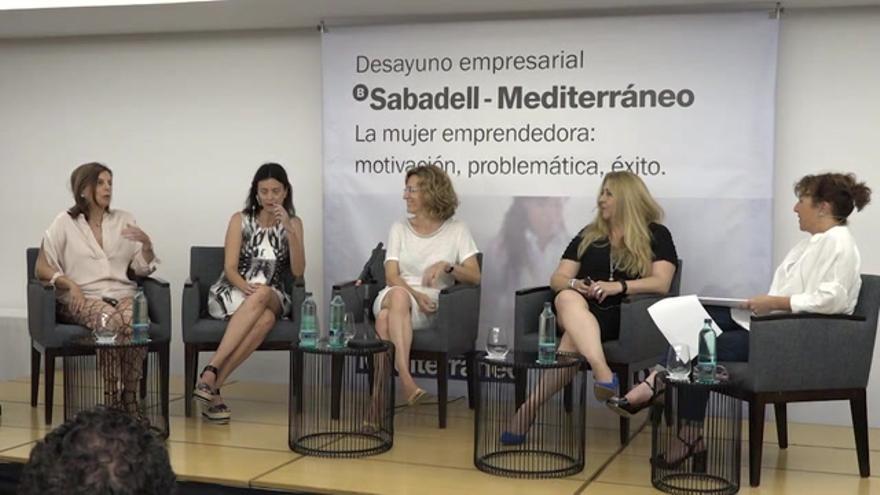 Banco Sabadell y ‘Mediterráneo’ debaten sobre los retos de la mujer emprendedora